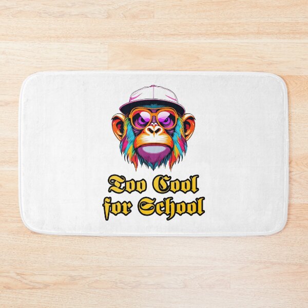 Item preview, Too Cool for School - Monkey quote 4 designed and sold by Tom-Johnson.