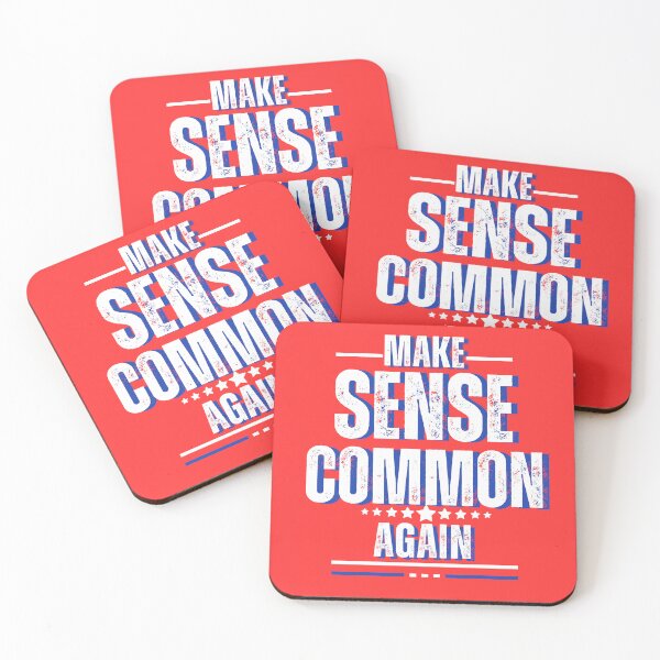 Item preview, MAKE SENSE COMMON AGAIN designed and sold by AMERICANA APPAREL.