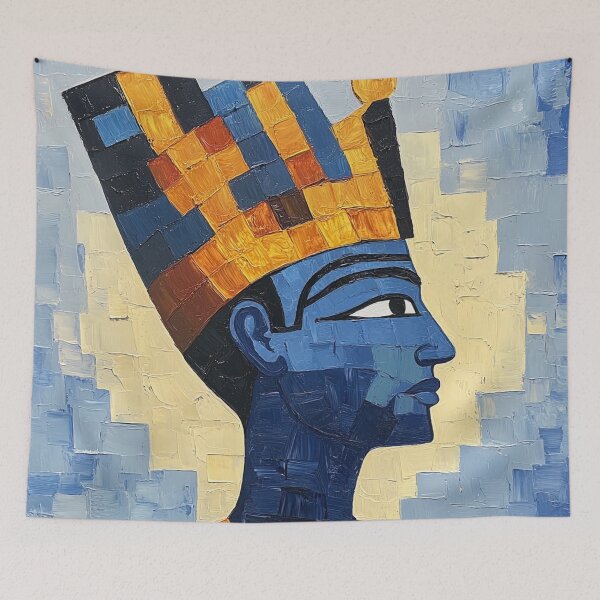 Item preview, Amun | Post-impressionist painting style designed and sold by ComicsFactory.