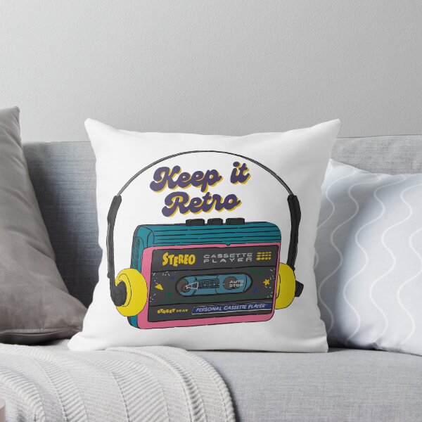 Item preview, 'Keep It Retro' Cassette Player designed and sold by ArtsieArt.