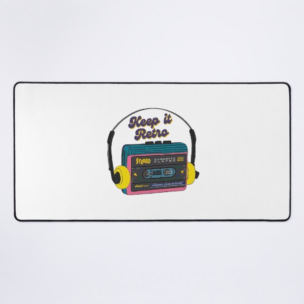 Item preview, 'Keep It Retro' Cassette Player designed and sold by ArtsieArt.