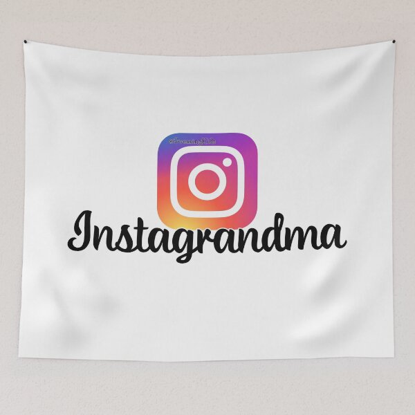 Item preview, Instagrandma designed and sold by SwearingKids.