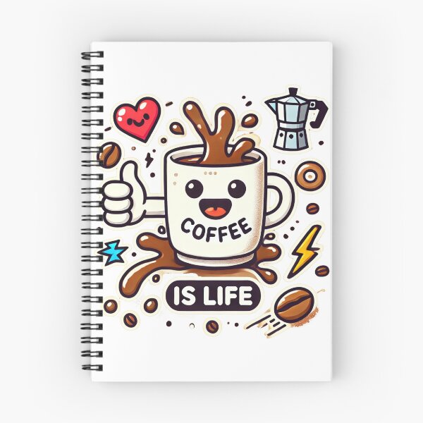 Item preview, Coffee is life designed and sold by Stickermagician.