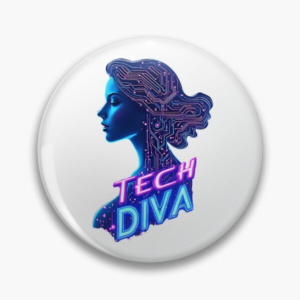 Item preview, Tech Diva:  Empowering Women In Technology And STEM designed and sold by elynne9.