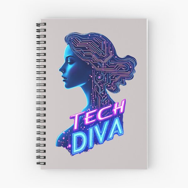 Item preview, Tech Diva:  Empowering Women In Technology And STEM designed and sold by elynne9.