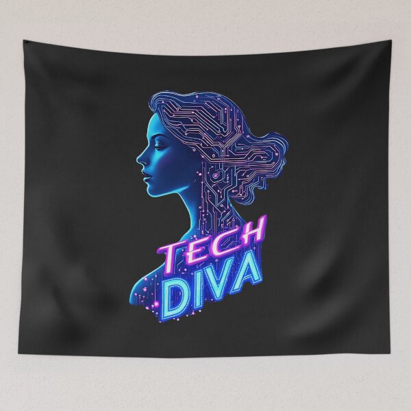 Item preview, Tech Diva:  Empowering Women In Technology And STEM designed and sold by elynne9.