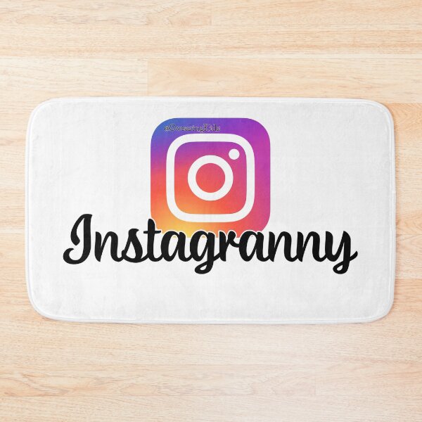 Item preview, Instagranny designed and sold by SwearingKids.