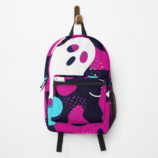 Item preview, Memphis Ghost Pattern | Spooky and Playful Halloween Design designed and sold by Tw1nsAIArt.