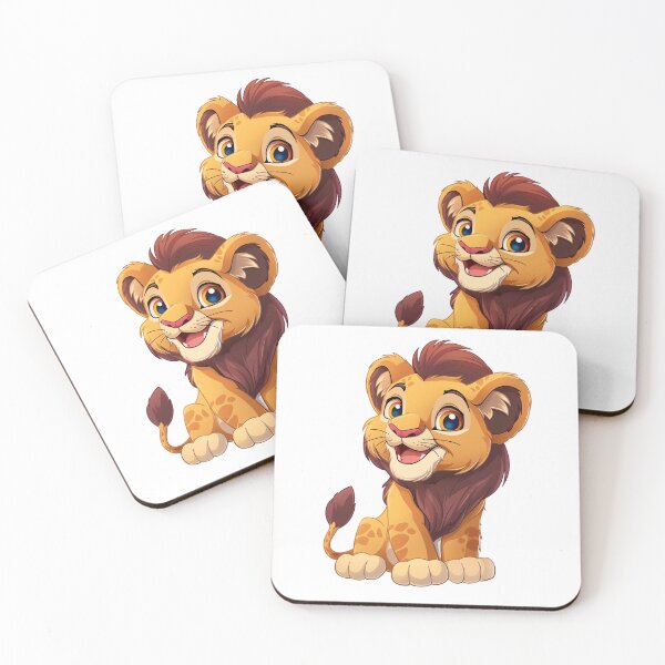 Item preview, Cute cartoon lion designed and sold by Stickermagician.