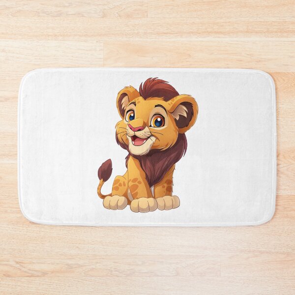 Item preview, Cute cartoon lion designed and sold by Stickermagician.