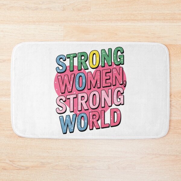 Item preview, Strong Women, Strong World – Empowerment Feminist  designed and sold by Taans-Creation.