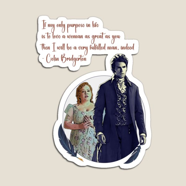 Aperçu de l'œuvre Pénélope et Colin, Lady Whistledown, roman d'amour de la Régence créée et vendue par Grafstan.