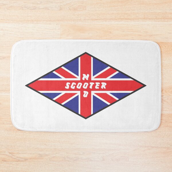 Item preview, scooter mod grat britain flag designed and sold by evrankart.