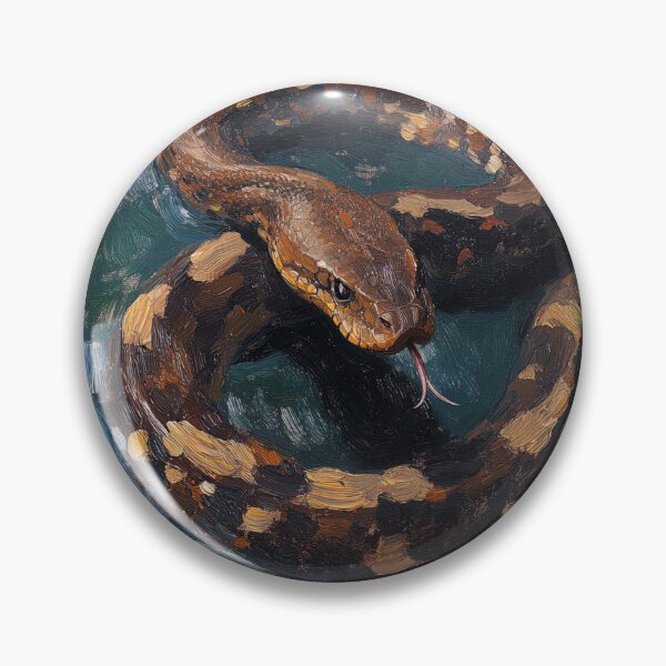 Item preview, Anaconda | Post-impressionist painting style designed and sold by ComicsFactory.