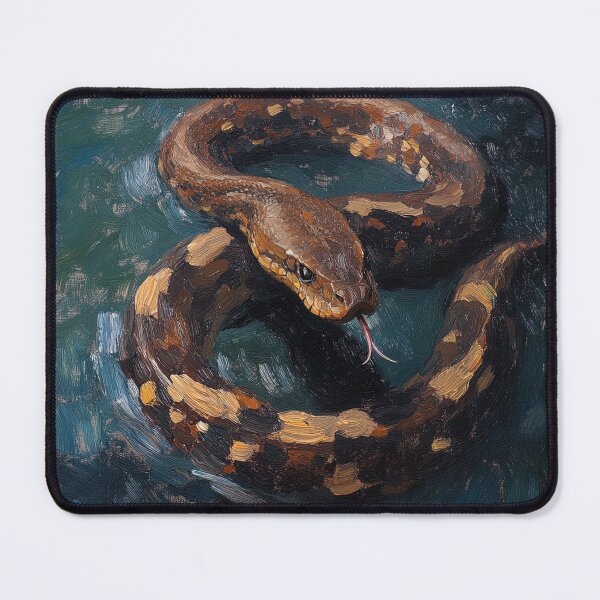 Item preview, Anaconda | Post-impressionist painting style designed and sold by ComicsFactory.