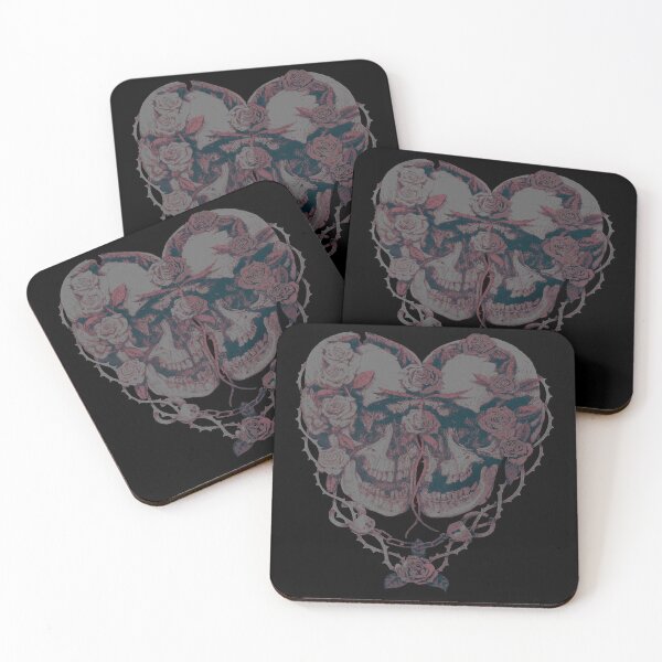 Item preview, Skulls and roses designed and sold by Fadi Alyaldani.