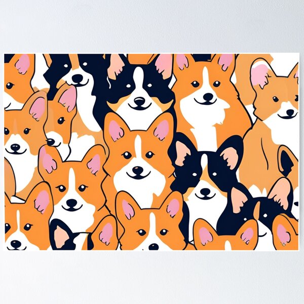 Item preview, Smiling corgi designed and sold by Reignchaos80.