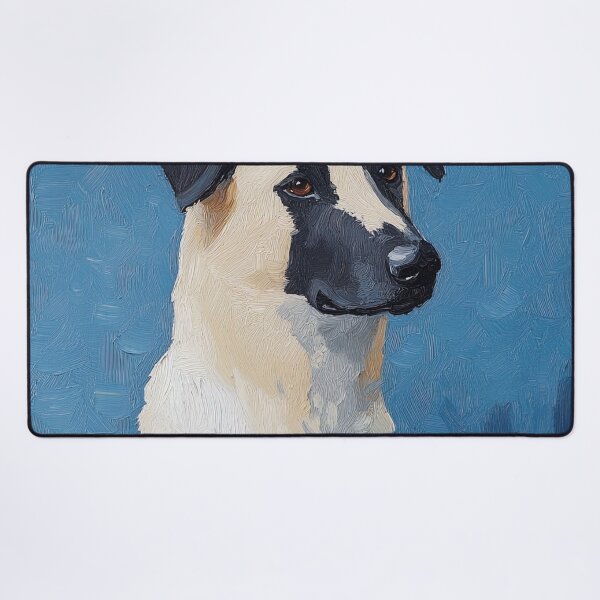 Item preview, Anatolian Shepherd Dog | Post-impressionist painting style designed and sold by ComicsFactory.