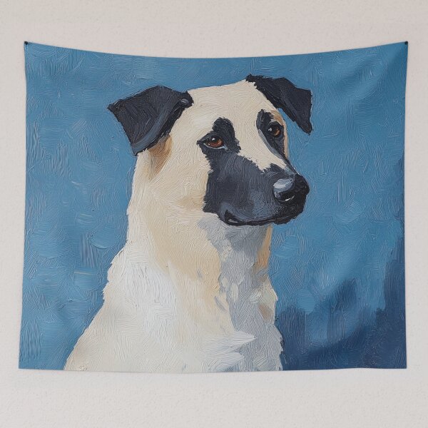Item preview, Anatolian Shepherd Dog | Post-impressionist painting style designed and sold by ComicsFactory.