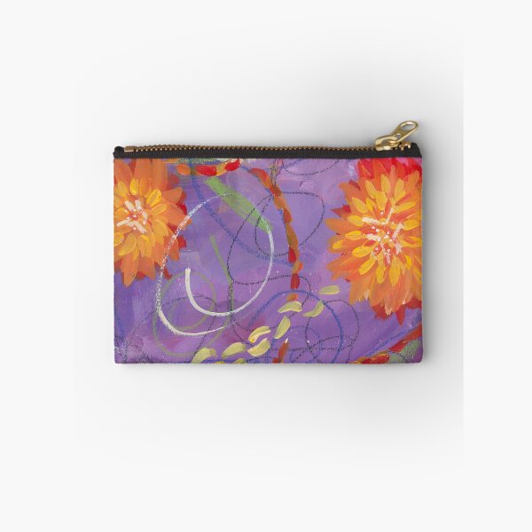 Item preview, Orangle Flowers Abstract #2 designed and sold by Taunya Tae at Artzy-One Studio.