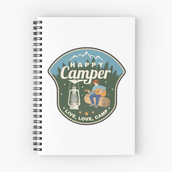 Item preview, Live, Love, Camp Sticker designed and sold by sivVector.