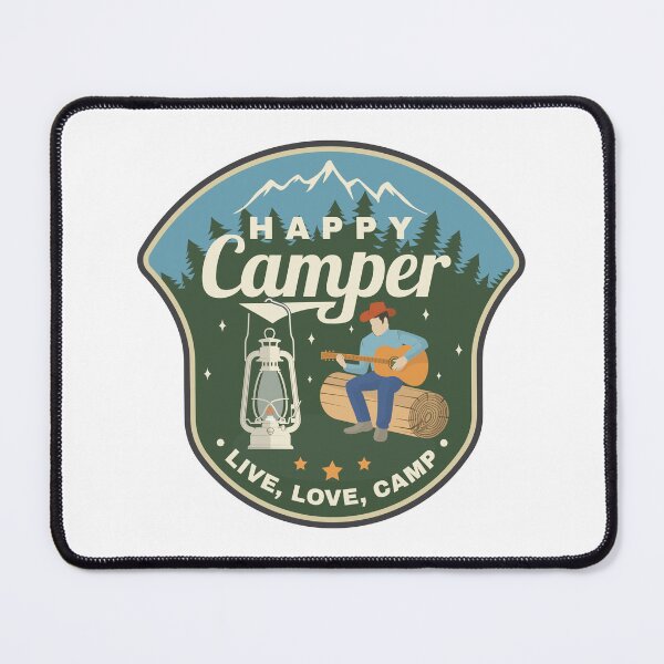 Item preview, Live, Love, Camp Sticker designed and sold by sivVector.