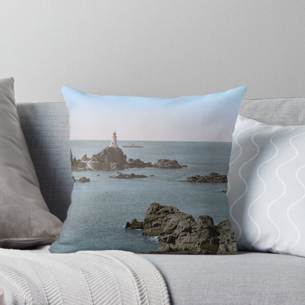 Item preview, View of Corbière Lighthouse designed and sold by 19th Century in Color.