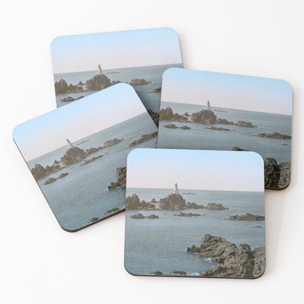 Item preview, View of Corbière Lighthouse designed and sold by 19th Century in Color.