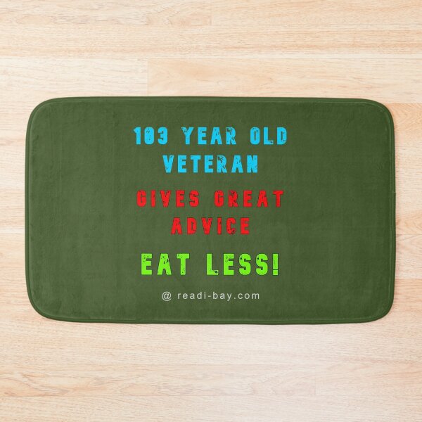 Item preview, 103 Year Old Veteran Gives Advice designed and sold by alien almanac.