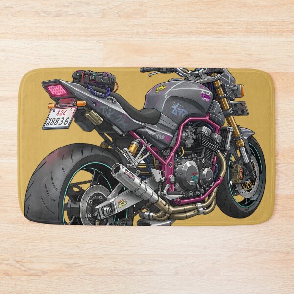 Item preview, Cyberpunk Bosozoku Cafe Racer: Japanese Custom Motorcycle designed and sold by Brendan Arthur Ring.