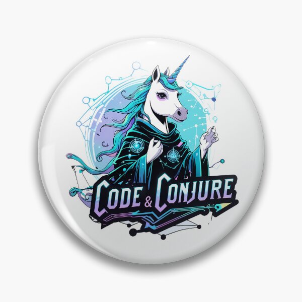 Item preview, Code & Conjure Unicorn: Digital Sorcery designed and sold by zoughlal.