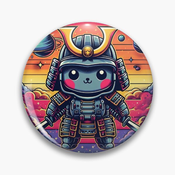 Item preview, Galactic Samurai Mecha Force - Model 5 designed and sold by NeonBot_Shop.