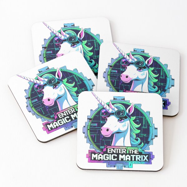 Item preview, Enter the Magic Matrix Unicorn: Digital Immersion  designed and sold by zoughlal.