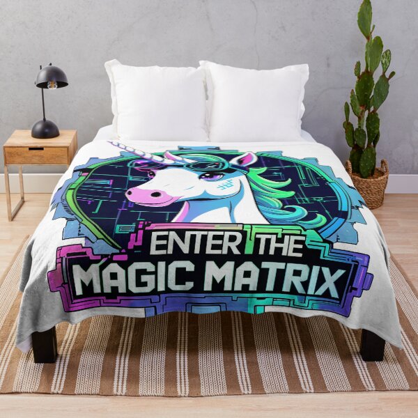 Item preview, Enter the Magic Matrix Unicorn: Digital Immersion designed and sold by zoughlal.