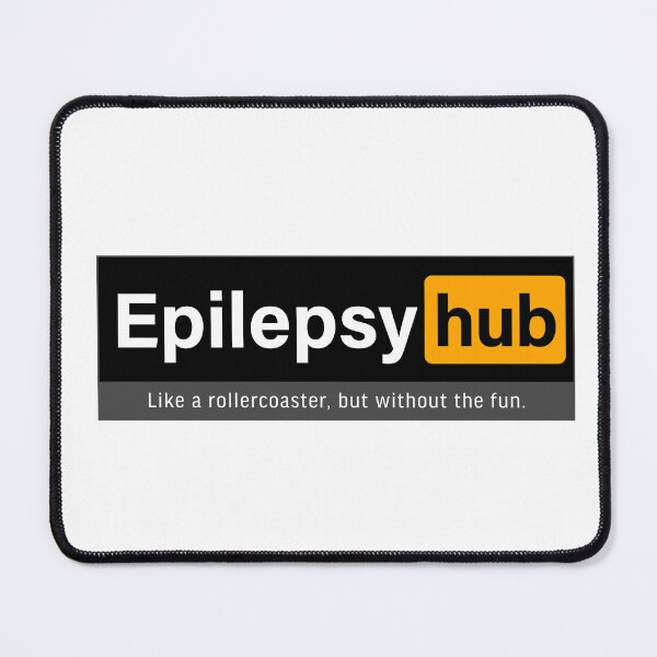 Item preview, Epilepsy hub; Like a rollercoaster, but without the fun. designed and sold by FoxWink Inc.