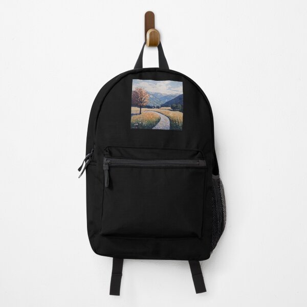 Item preview, Andorra landscape | Post-impressionist painting style designed and sold by ComicsFactory.