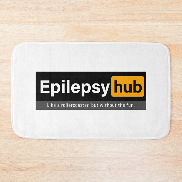 Item preview, Epilepsy hub; Like a rollercoaster, but without the fun. designed and sold by FoxWink Inc.