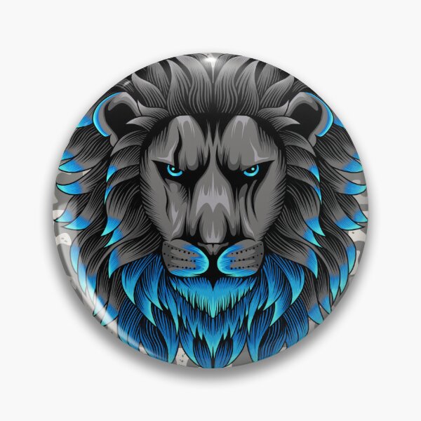 Item preview, Fearless Lion – Bold and Powerful Artwork designed and sold by SAMNagy.