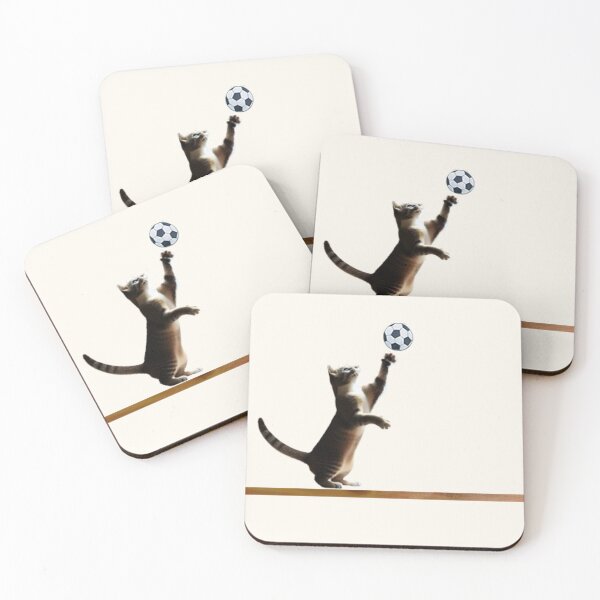 Item preview, Inspired by Football:  Jumpy Cat designed and sold by annenambiro.