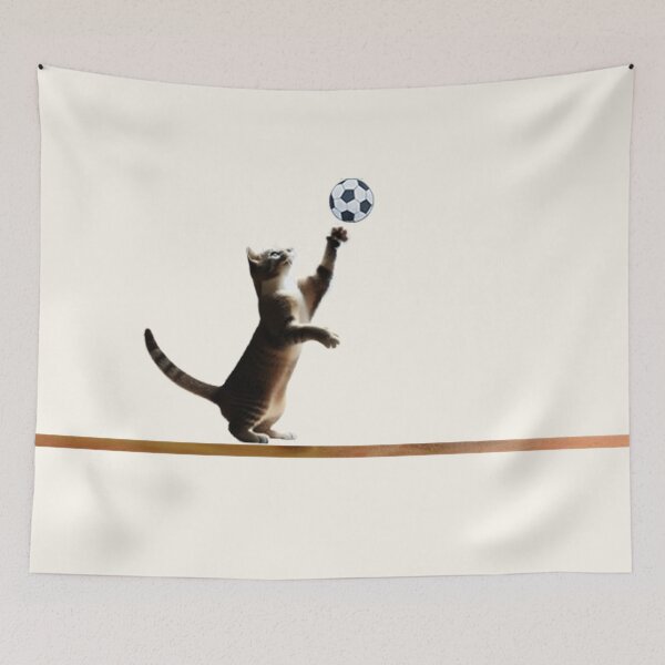 Item preview, Inspired by Football:  Jumpy Cat designed and sold by annenambiro.