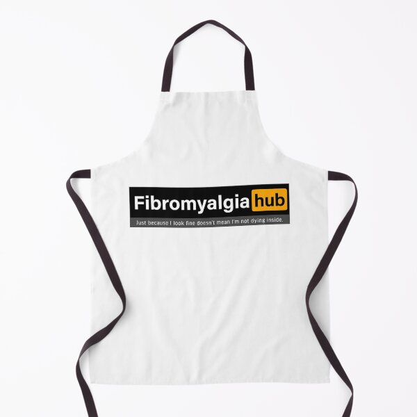 Item preview, Fibromyalgia hub; Just because I look fine doesn't mean I'm not dying inside. designed and sold by FoxWink Inc.