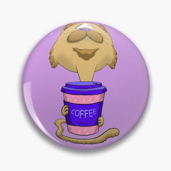 Item preview, Big Head Coffee Cat designed and sold by 404colors.