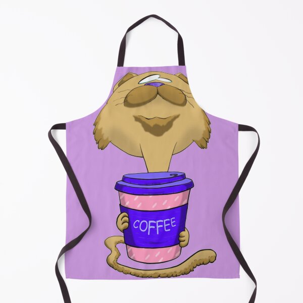 Item preview, Big Head Coffee Cat designed and sold by 404colors.