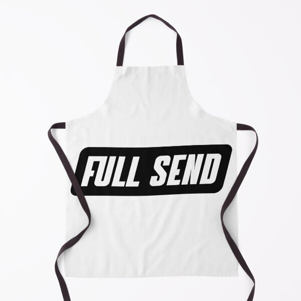 Item preview, Full Send Black with White stroke designed and sold by NicolasBishop.