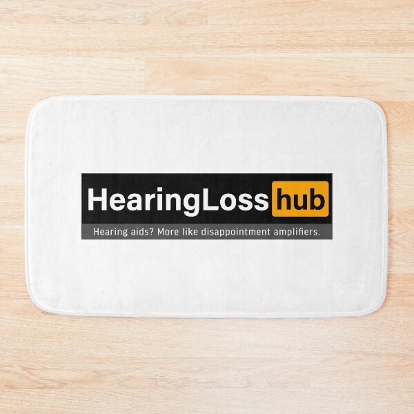 Item preview, Hearing Loss hub; Hearing aids? More like disappointment amplifiers. designed and sold by FoxWink Inc.