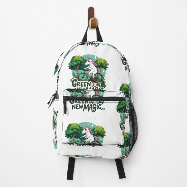 Item preview, Green is the New Magic – Eco-Activist Unicorn designed and sold by zoughlal.