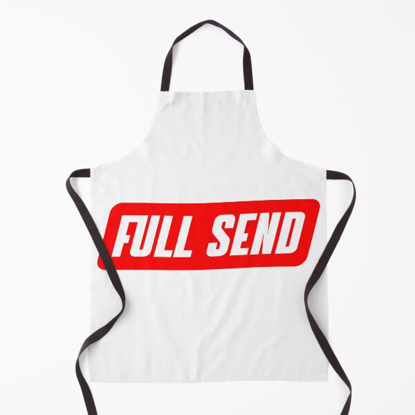 Item preview, Full Send Red with White stroke designed and sold by NicolasBishop.