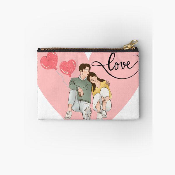 Item preview, "Romantic Couple Illustration - Love Art for T-Shirts & Gifts" designed and sold by pixelandpalette.