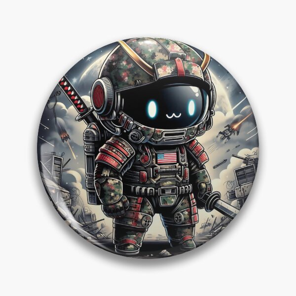 Item preview, Galactic Samurai Mecha Force - Model 6 designed and sold by NeonBot_Shop.