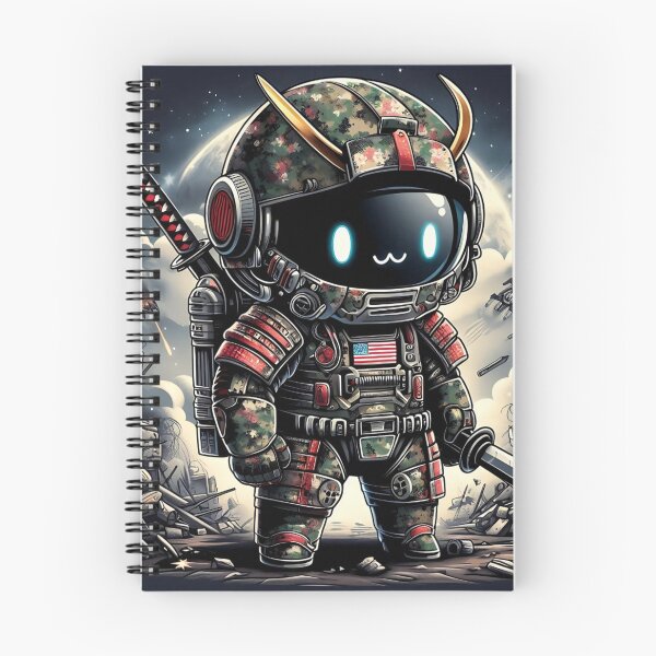 Item preview, Galactic Samurai Mecha Force - Model 6 designed and sold by NeonBot_Shop.